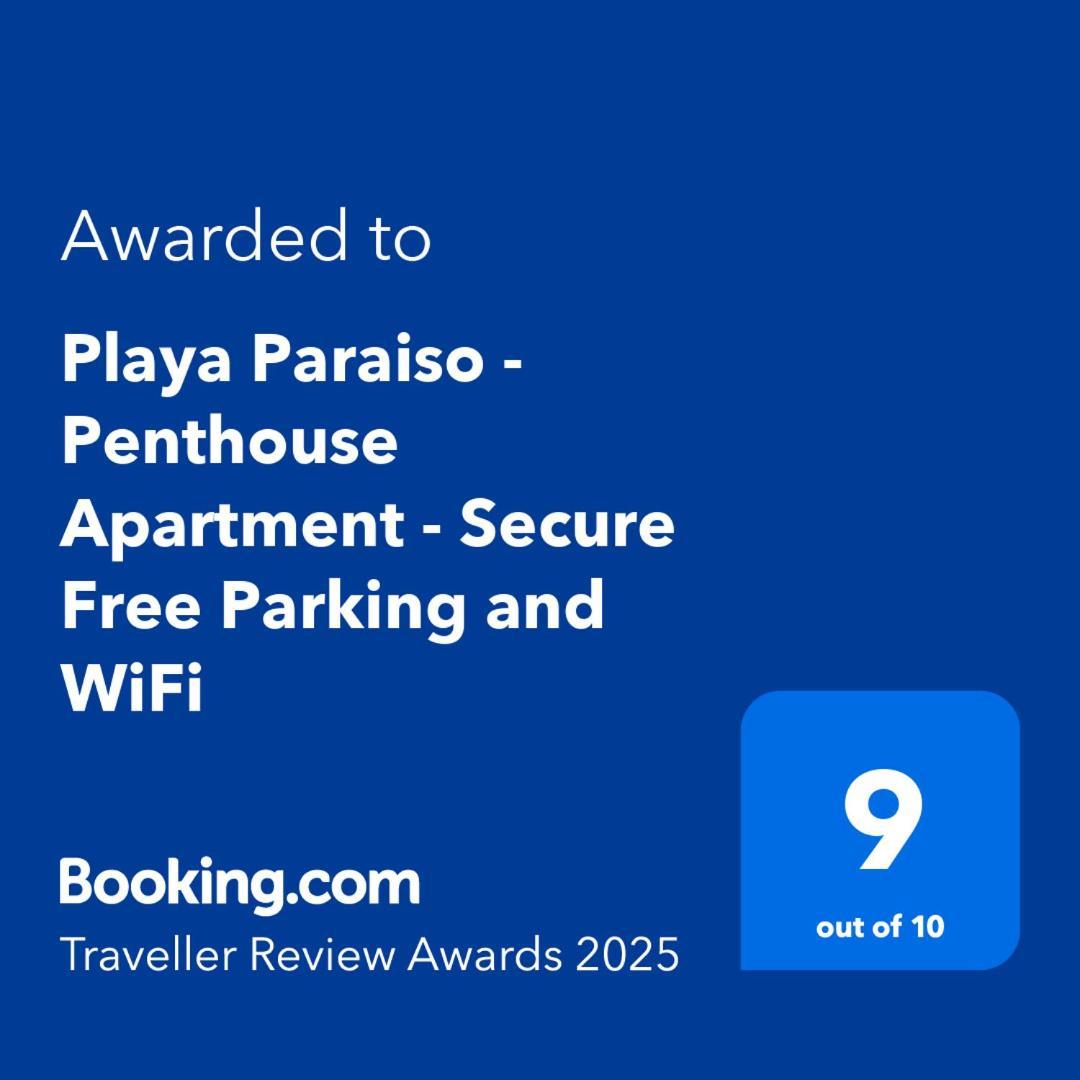 Playa Paraiso - Penthouse Apartment - Secure Free Parking And Wifi Картахена Экстерьер фото